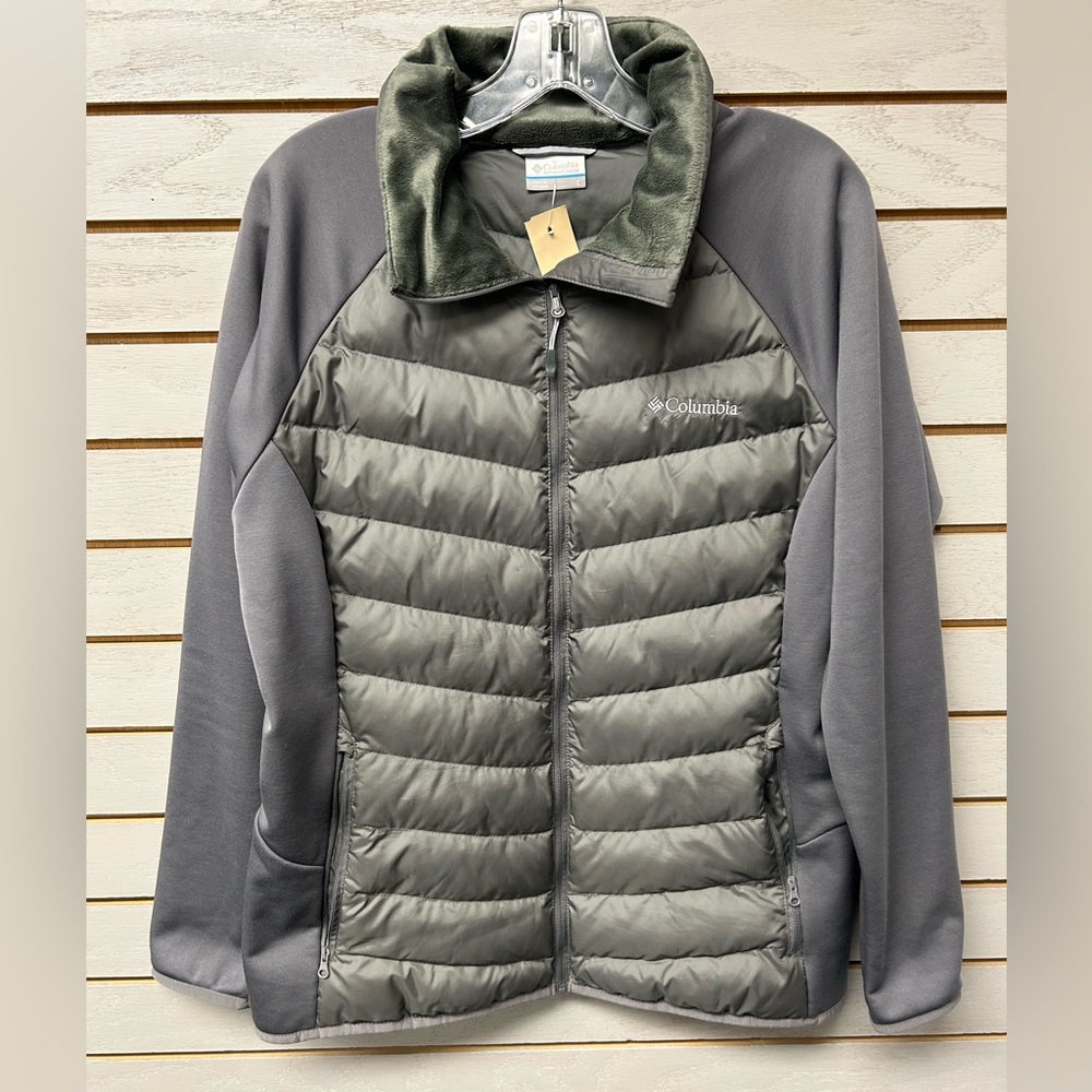 Columbia Two-Tone Gray and Olive Jacket